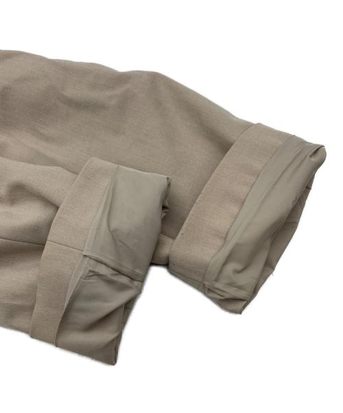 Mystrada（マイストラーダ）Mystrada (マイストラーダ) ダブルボタンテーラージャケット ベージュ サイズ:38の古着・服飾アイテム