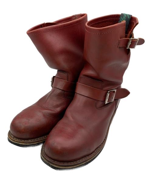 Getta Grip（ゲッタグリップ）getta Grip (ゲッタグリップ) エンジニアブーツ レッド サイズ:UK9の古着・服飾アイテム