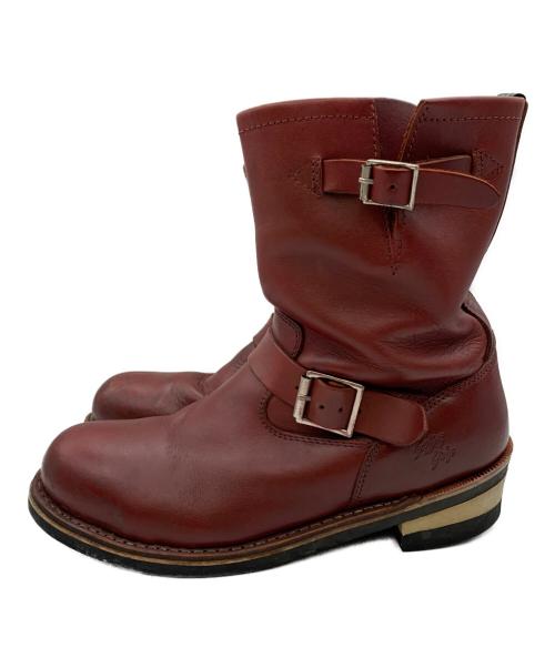 Getta Grip（ゲッタグリップ）getta Grip (ゲッタグリップ) エンジニアブーツ レッド サイズ:UK9の古着・服飾アイテム
