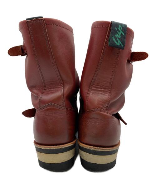 Getta Grip（ゲッタグリップ）getta Grip (ゲッタグリップ) エンジニアブーツ レッド サイズ:UK9の古着・服飾アイテム