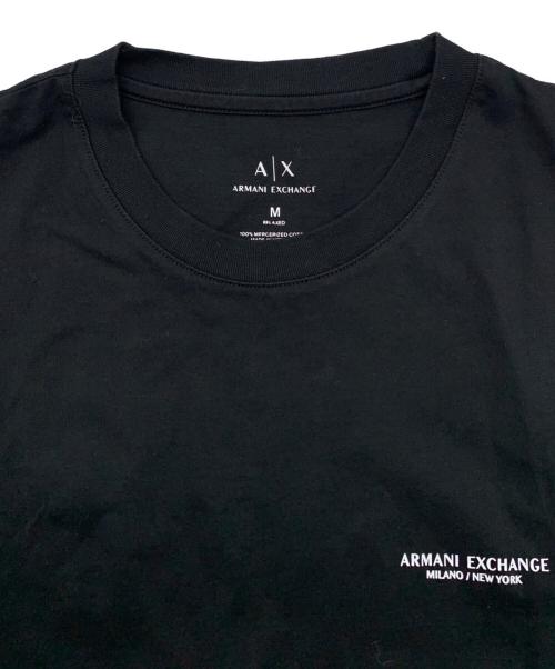 ARMANI EXCHANGE（アルマーニ エクスチェンジ）ARMANI EXCHANGE (アルマーニ エクスチェンジ) ノースリーブカットソー ブラック サイズ:Mの古着・服飾アイテム