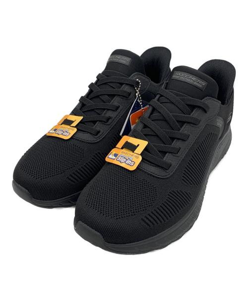SKECHERS（スケッチャーズ）SKECHERS (スケッチャーズ) ボブス スポート スクワッド カオス - ソリッド ステップ ブラック サイズ:28.0cmの古着・服飾アイテム
