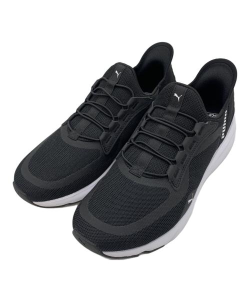 PUMA（プーマ）PUMA (プーマ) フレックスレース イーズイン ALT ワイド ランニングシューズ ブラック サイズ:28.0cmの古着・服飾アイテム