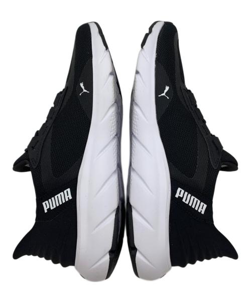 PUMA（プーマ）PUMA (プーマ) フレックスレース イーズイン ALT ワイド ランニングシューズ ブラック サイズ:28.0cmの古着・服飾アイテム