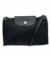 LONGCHAMP（ロンシャン）の古着「ショルダーバッグ」｜ブラック