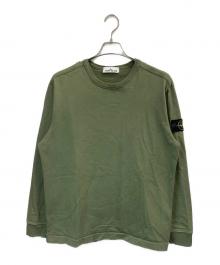 STONE ISLAND（ストーンアイランド）の古着「GAUZED COTTON JERSEY」｜カーキ