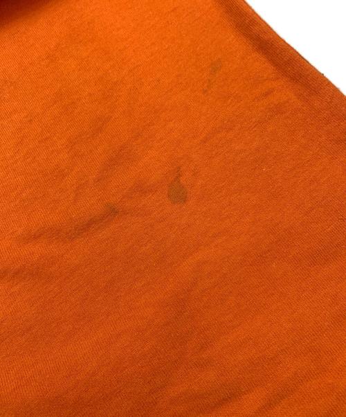 Langlitz Leathers（ラングリッツレザー）Langlitz Leathers (ラングリッツレザー) リンガーTシャツ オレンジ サイズ:記載なしの古着・服飾アイテム