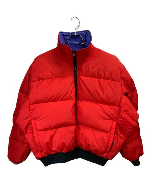 Columbia（コロンビア）Columbia (コロンビア) リバーシブルダウンジャケット ネイビー サイズ:Lの古着・服飾アイテム