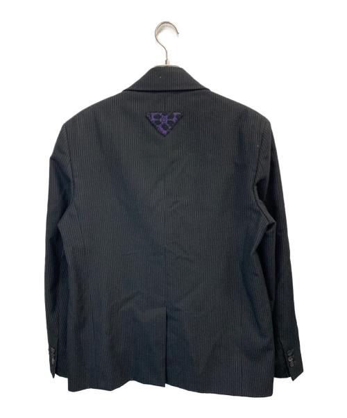 PRADA（プラダ）PRADA (プラダ) テーラードジャケット ブラック サイズ:48の古着・服飾アイテム