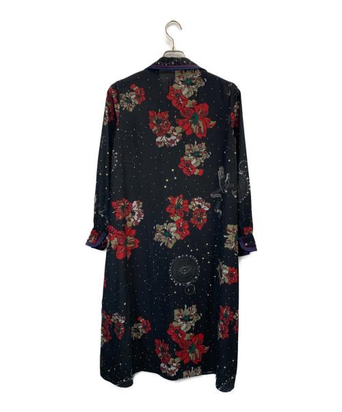 HLAADA FOR ROSE BUD（フラーダフォーローズバッド）HLAADA FOR ROSE BUD (フラーダフォーローズバッド) 長袖ワンピース ブラック サイズ:Fの古着・服飾アイテム