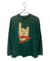 stussy（ステューシー）の古着「長袖カットソー」｜グリーン