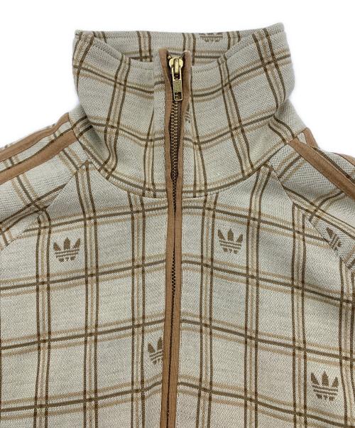 adidas（アディダス）adidas (アディダス) トラックジャケット ベージュ サイズ:Mの古着・服飾アイテム