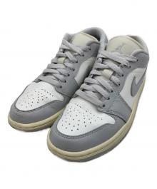 NIKE（ナイキ）の古着「WMNS AIR JORDAN 1 LOW」｜ホワイト×グレー