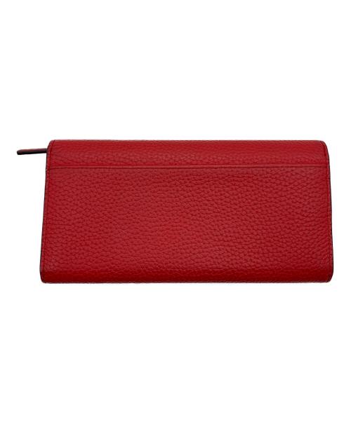 Kate Spade（ケイトスペード）Kate Spade (ケイトスペード) 長財布 レッドの古着・服飾アイテム