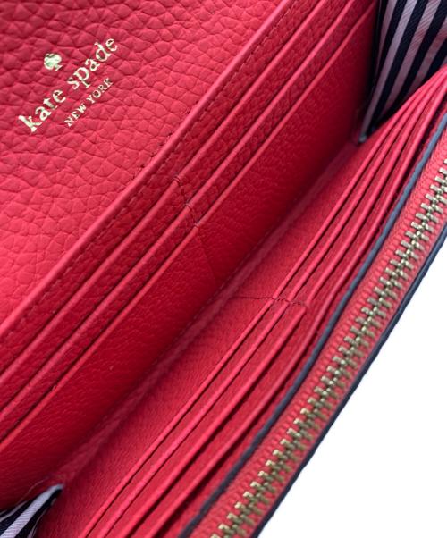 Kate Spade（ケイトスペード）Kate Spade (ケイトスペード) 長財布 レッドの古着・服飾アイテム