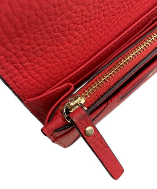 Kate Spade（ケイトスペード）Kate Spade (ケイトスペード) 長財布 レッドの古着・服飾アイテム