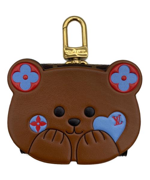 LOUIS VUITTON（ルイ ヴィトン）LOUIS VUITTON (ルイ ヴィトン) LVベア イヤホンポーチ ブラウンの古着・服飾アイテム
