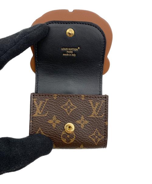 LOUIS VUITTON（ルイ ヴィトン）LOUIS VUITTON (ルイ ヴィトン) LVベア イヤホンポーチ ブラウンの古着・服飾アイテム