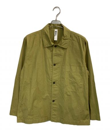 MHL. エムエイチエル カジュアルシャツ S カーキ 【古着】【中古】【送料無料】 中古・古着通販】MHL (エムエイチエル) 長袖シャツ カーキ サイズ:S