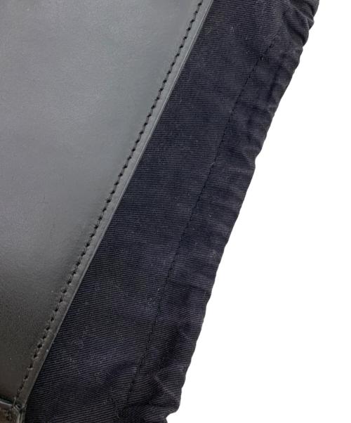 pelletteria veneta（ペレッテリアベネタ）PELLETTERIA VENETA (ペレッテリアベネタ) ショルダーバケツバッグ ブラックの古着・服飾アイテム