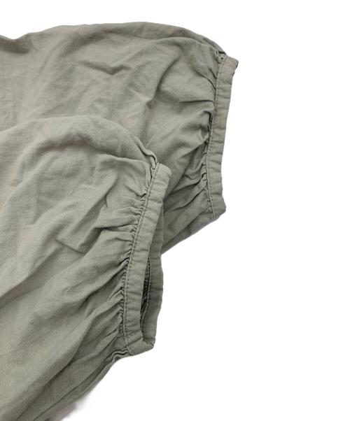 MERCURY DUO（マーキュリーデュオ）MERCURY DUO (マーキュリーデュオ) バックシャンデニムワンピース グリーン サイズ:Fの古着・服飾アイテム