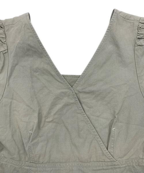 MERCURY DUO（マーキュリーデュオ）MERCURY DUO (マーキュリーデュオ) バックシャンデニムワンピース グリーン サイズ:Fの古着・服飾アイテム