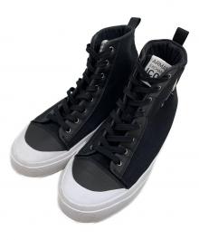 ARMANI EXCHANGE（アルマーニ エクスチェンジ）の古着「ハイカットスニーカー」｜ブラック