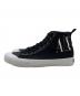 ARMANI EXCHANGE (アルマーニ エクスチェンジ) ハイカットスニーカー ブラック サイズ:US10：5000円