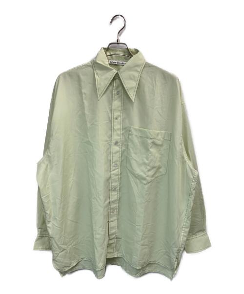 Acne studios（アクネ ストゥディオズ）Acne studios (アクネ ストゥディオズ) 長袖シャツ イエロー サイズ:44の古着・服飾アイテム