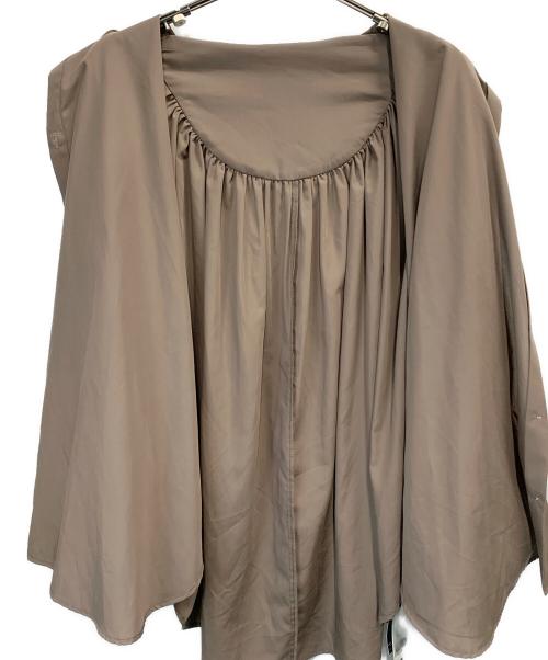 LOUNIE（ルーニー）LOUNIE (ルーニー) 長袖シャツ ブラウン サイズ:Fの古着・服飾アイテム