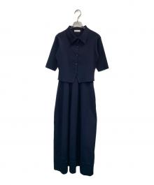 STYLE MIXER（スタイルミキサー）の古着「ニットワンピース」｜ネイビー