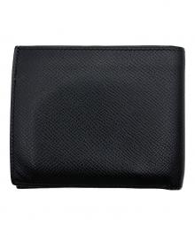 HERMES（エルメス）の古着「エプソン 2つ折り財布」｜ブラック