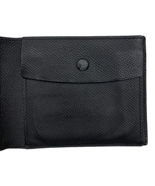 HERMES（エルメス）HERMES (エルメス) エプソン 2つ折り財布 ブラックの古着・服飾アイテム
