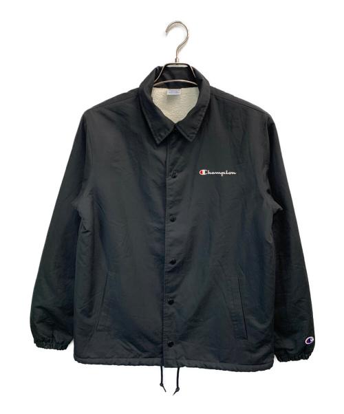 Champion（チャンピオン）Champion (チャンピオン) コーチジャケット ブラック サイズ:Mの古着・服飾アイテム