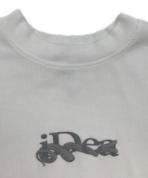 ideaswam（イデアスワム）IDEASWAM (イデアスワム) 半袖カットソー ホワイト サイズ:Sの古着・服飾アイテム