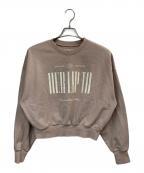 HER LIP TOハーリップトゥ）の古着「Cherish Oversized Sweatshirt」｜ピンク