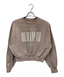 HER LIP TO（ハーリップトゥ）の古着「Cherish Oversized Sweatshirt」｜ピンク
