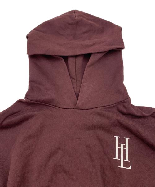 HER LIP TO（ハーリップトゥ）Her lip to (ハーリップトゥ) HLT lounge hoodie ブラウン サイズ:Mの古着・服飾アイテム