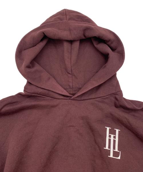 HER LIP TO（ハーリップトゥ）Her lip to (ハーリップトゥ) HLT lounge hoodie ブラウン サイズ:Mの古着・服飾アイテム