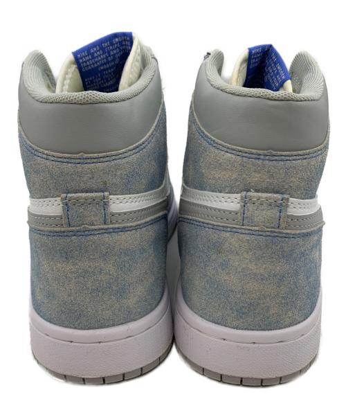 NIKE（ナイキ）NIKE (ナイキ) AIR JORDAN 1 RETRO HIGH ホワイト×ブルー サイズ:25cmの古着・服飾アイテム