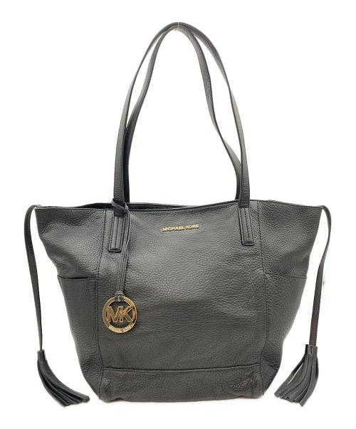 MICHAEL KORS（マイケルコース）MICHAEL KORS (マイケルコース) トートバッグ ブラックの古着・服飾アイテム