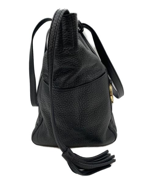 MICHAEL KORS（マイケルコース）MICHAEL KORS (マイケルコース) トートバッグ ブラックの古着・服飾アイテム