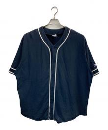 Champion（チャンピオン）の古着「ベースボールTシャツ」｜ネイビー