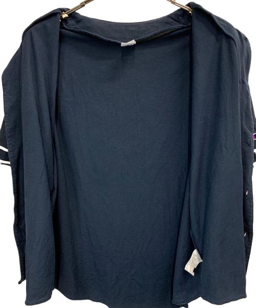 Champion（チャンピオン）Champion (チャンピオン) ベースボールTシャツ ネイビー サイズ:XLの古着・服飾アイテム