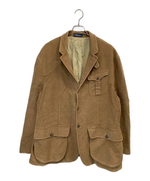 POLO RALPH LAUREN（ポロ・ラルフローレン）POLO RALPH LAUREN (ポロ・ラルフローレン) モールスキンノーフォークジャケット キャメル サイズ:XXLの古着・服飾アイテム