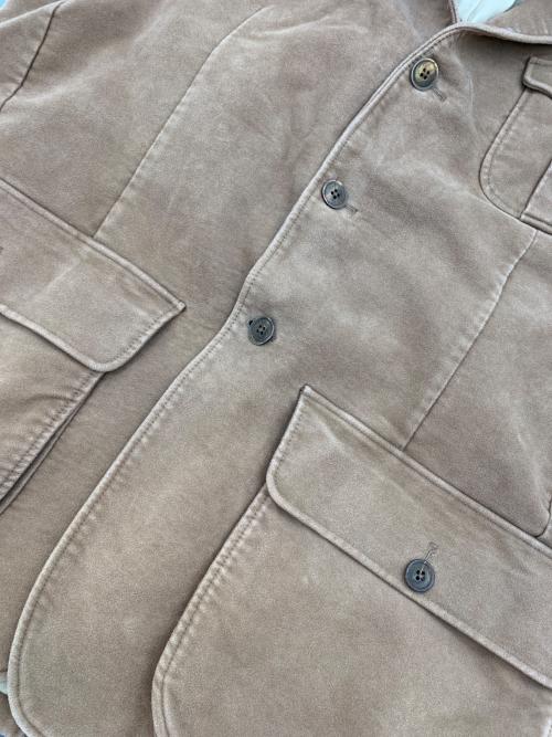 POLO RALPH LAUREN（ポロ・ラルフローレン）POLO RALPH LAUREN (ポロ・ラルフローレン) モールスキンノーフォークジャケット キャメル サイズ:XXLの古着・服飾アイテム