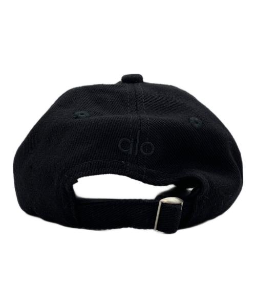 alo（アロ）alo (アロ) キャップ ブラックの古着・服飾アイテム