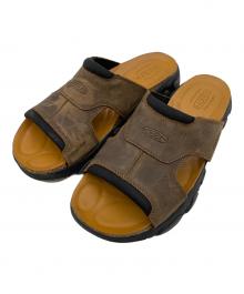 KEEN（キーン）の古着「コンフォートサンダル DAYTONA II SLIDE」｜ブラウン