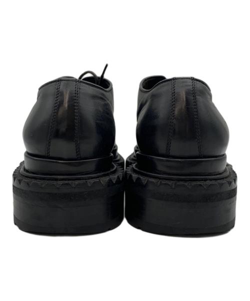 RAF SIMONS（ラフシモンズ）RAF SIMONS (ラフシモンズ) レザーシューズ ブラック サイズ:41の古着・服飾アイテム