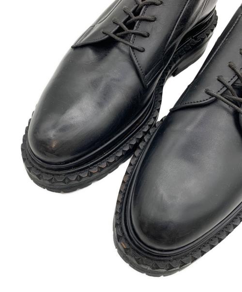 RAF SIMONS（ラフシモンズ）RAF SIMONS (ラフシモンズ) レザーシューズ ブラック サイズ:41の古着・服飾アイテム